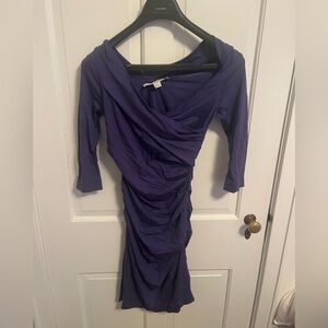 Diane Von Furstenberg Deep Purple Dress